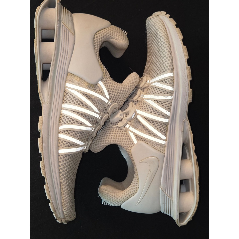 Nike Shox Gravity Running Shoe AQ8554-100 Women's Athletic Sneakers Triple White